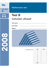 2008-SATs-Maths-B-Calculator