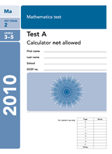 2010-SATs-Maths-A-Non-Calculator